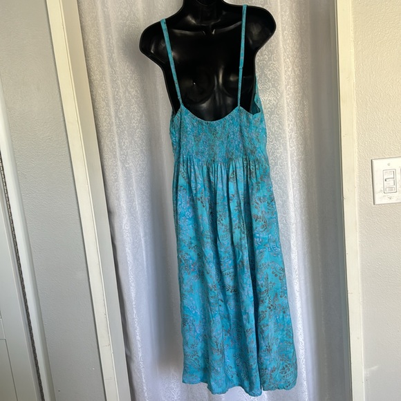 KREATION TROPICAL PRINT DRESS SZ: XL - Picture 2 of 7